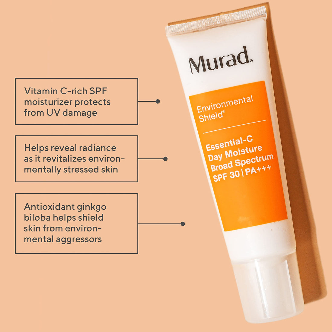 Murad Essential-C Day Moisture Broad Spectrum Spf 30 Cream, 1.7 Ounce