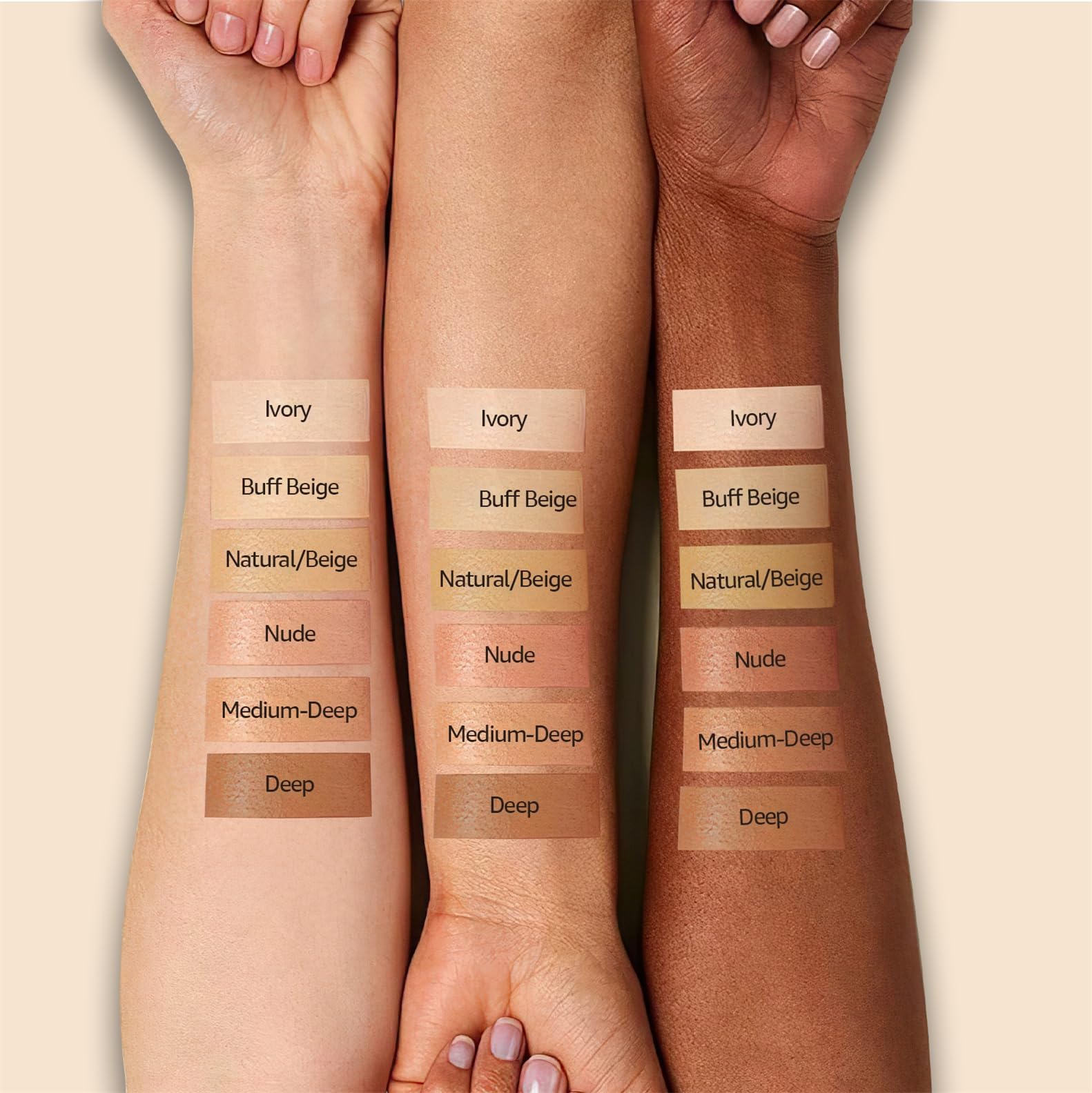 Mushroom Head Air Cushion CC Cream Foundation Moisture Cushion BB Cream for Women & Girls All Skin, Waterproof Full Coverage Self Adjusting Concealer (Buff Beige)