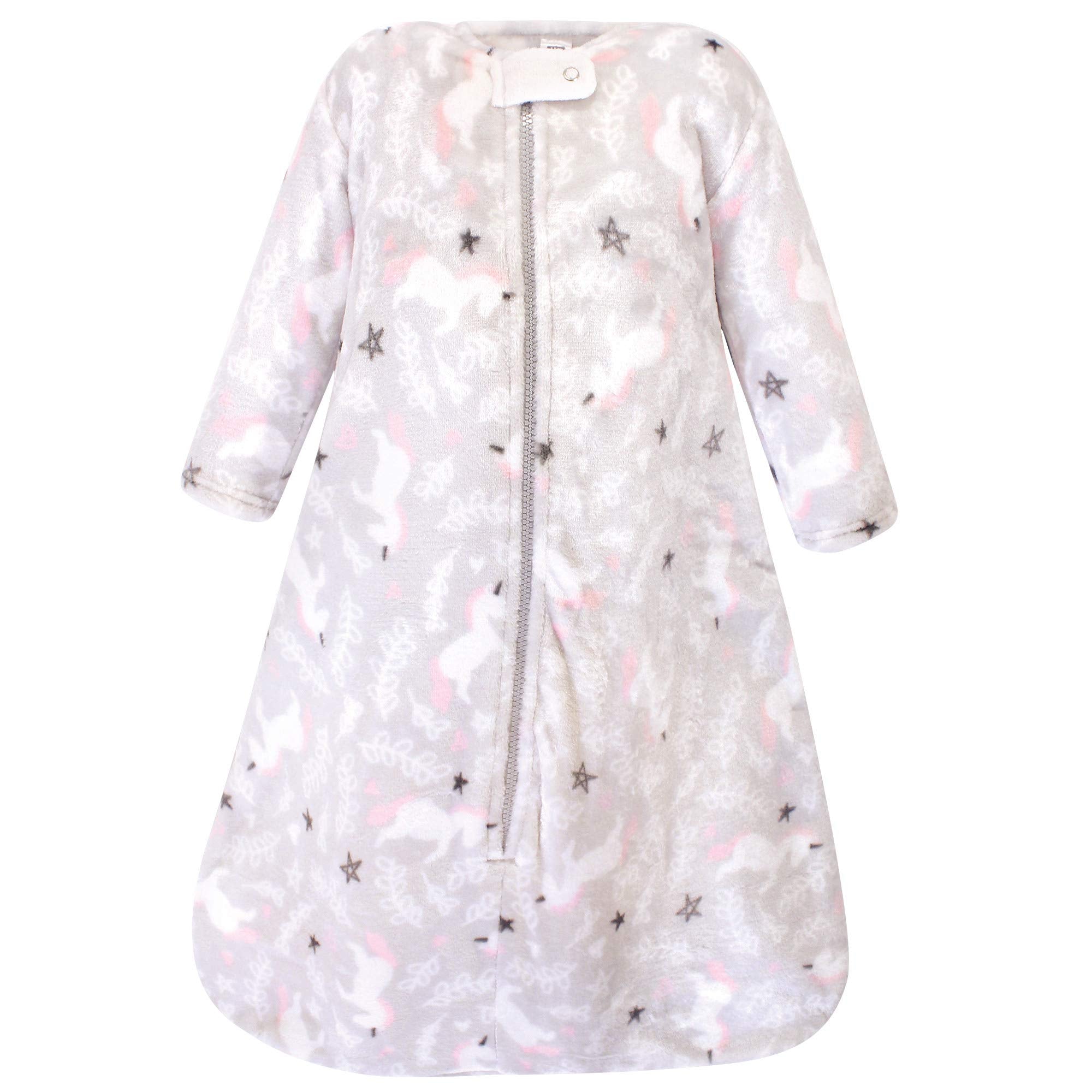 Hudson Baby Unisex Baby Plush Sleeping Bag, Sack, Blanket, Whimsical Unicorn, 6-12 Months