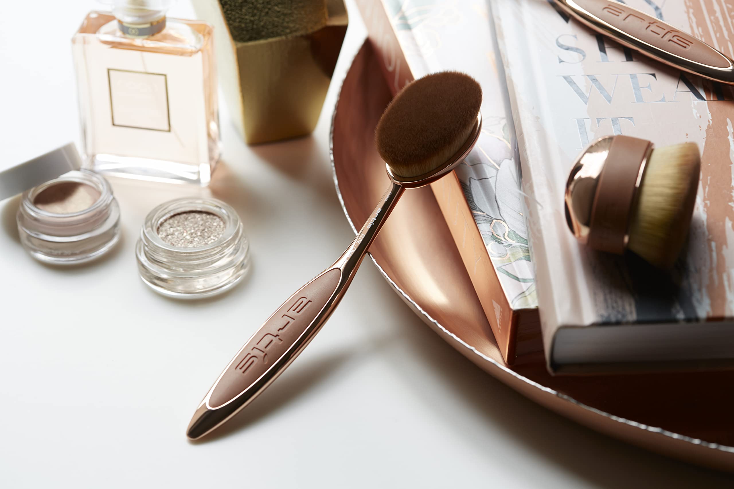 Artis Elite Palm Brush Mini - Rose Gold, 1 Pc Makeup Brush