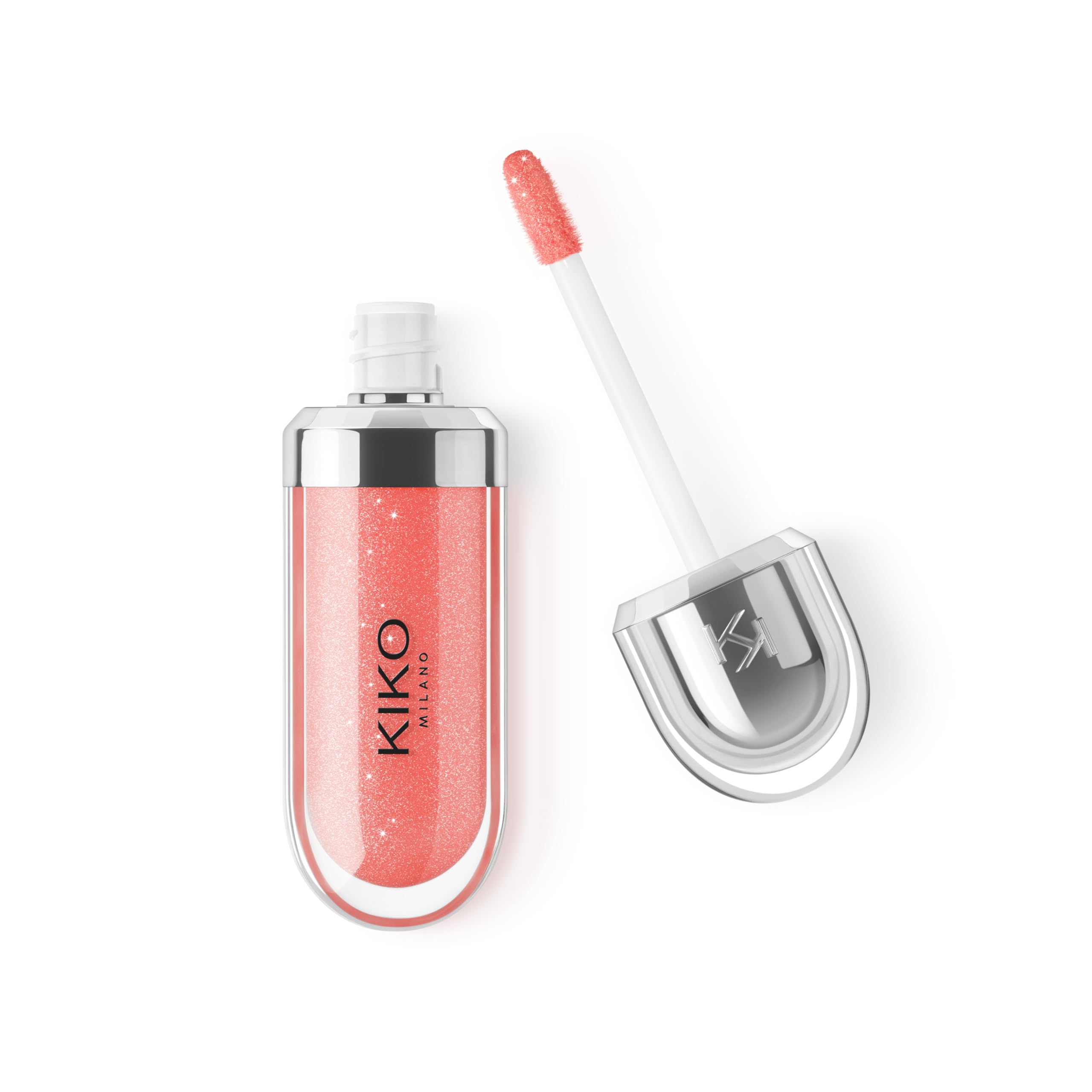 Soft Coral: Kiko Milano - 3D Hydra Lipgloss 09 Softening Lip Gloss For A 3D Look