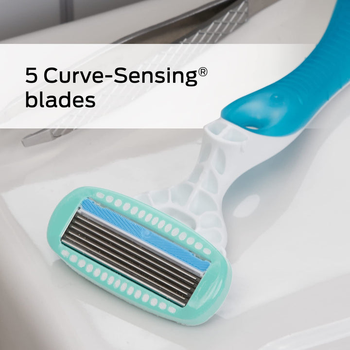 Schick Hydro Silk Sensitive Care Disposable Razors for Women - 9 Count