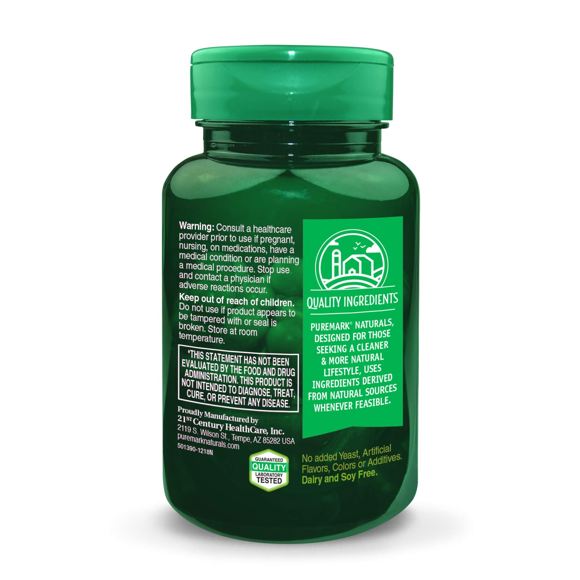 Puremark Vitamin D 2000 Iu Vegetarian Capsules, 60 Count