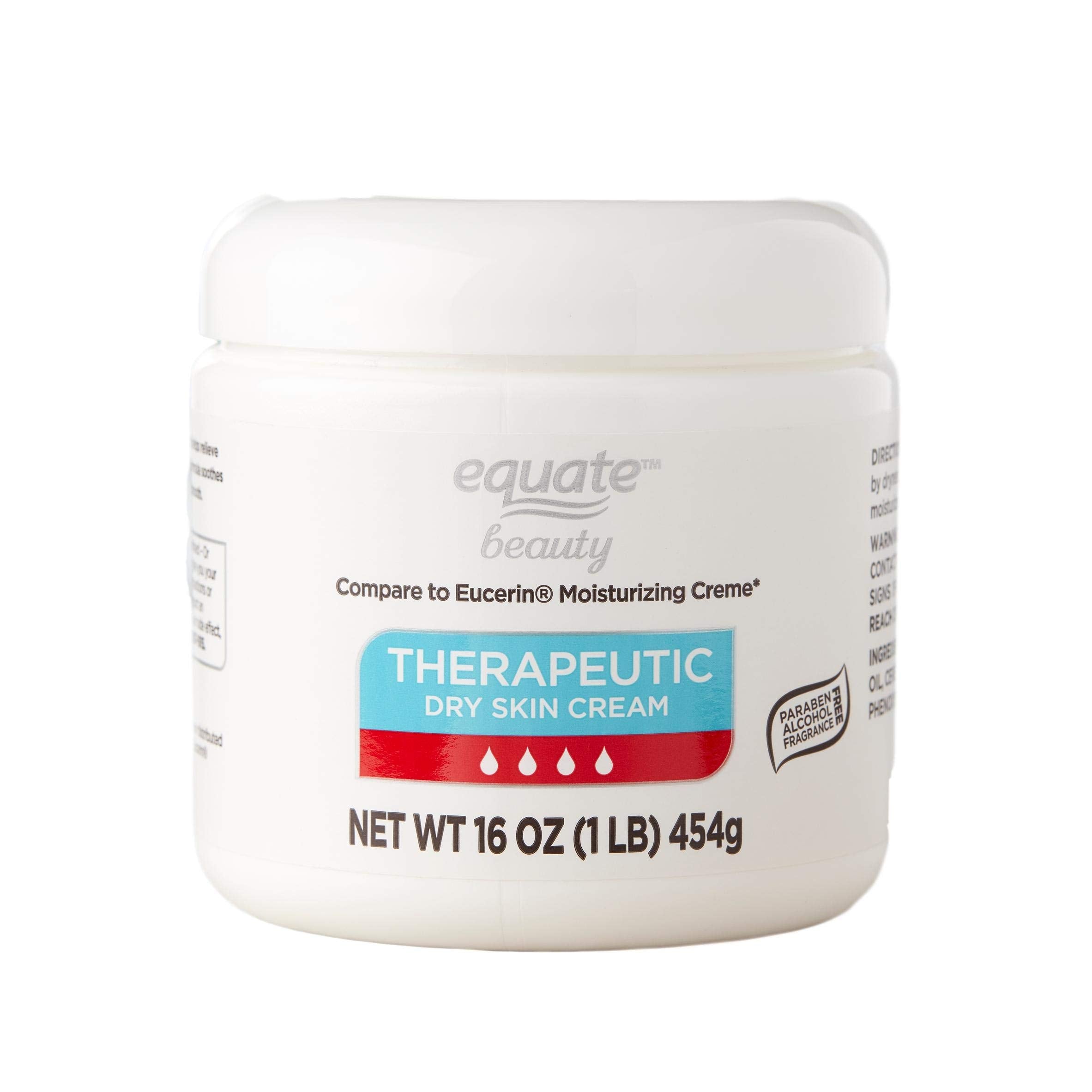 Equate Therapeutic Dry Skin Cream, 16 Oz