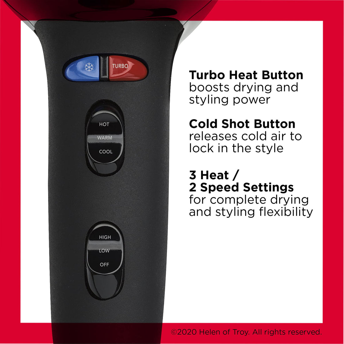 Revlon Pro Collection 20X Better Grip Turbo Hair Dryer