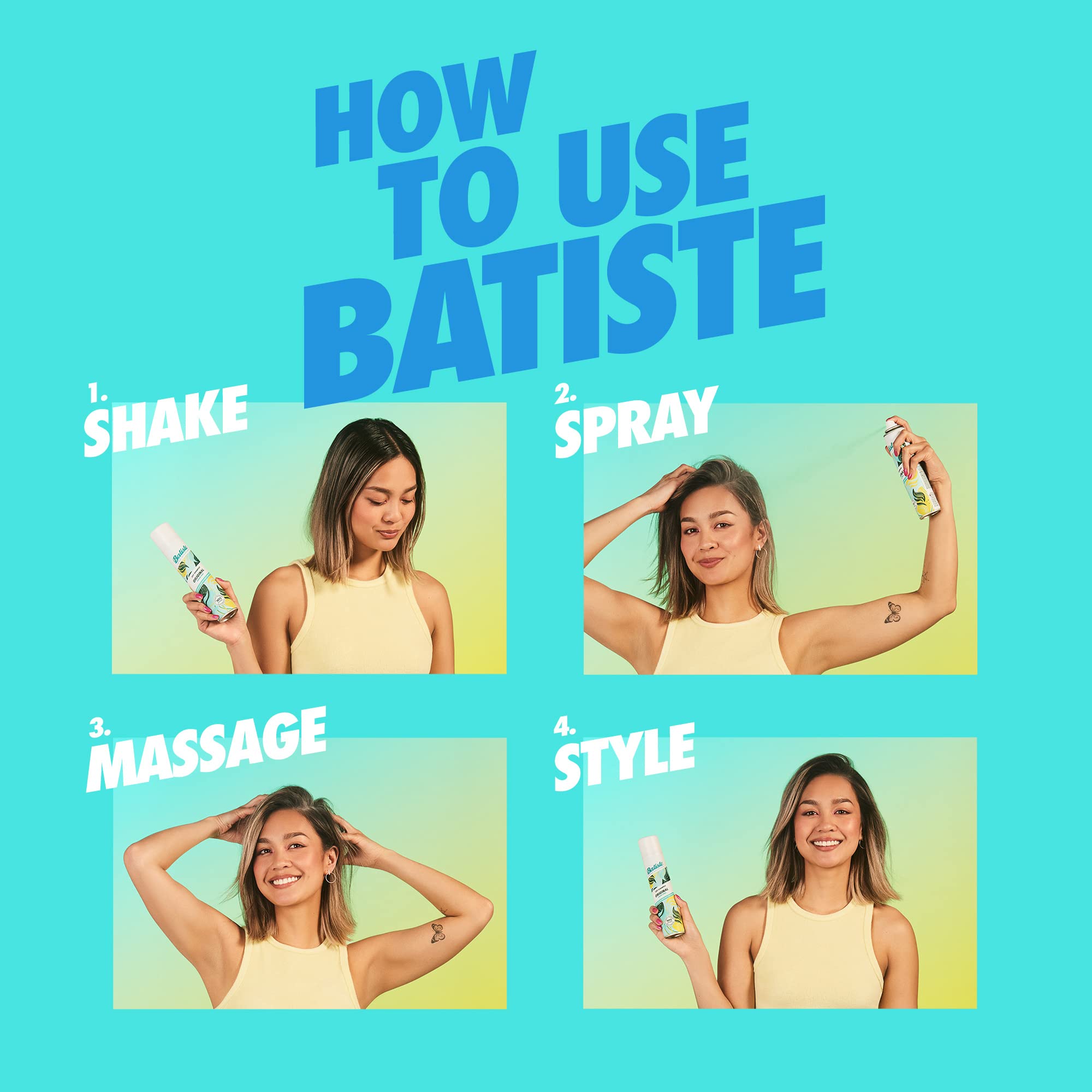 Batiste Dry Fresh 162g/5.71 oz.