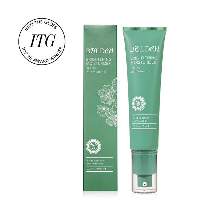 Bolden Brightening Moisturizer SPF 30, Specially Formulated for Darker Skin Tones 2.0 Fl Oz