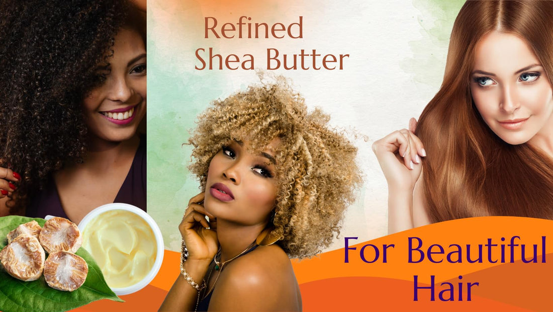 AliBell's- Refined Shea Butter -1 LB - Organic Shea butter - Unscented - Soap Making Supplies - Moisturizer for Dry Skin, for Tough, Cracking and Chafing- Manteca de Karite Organica Pura