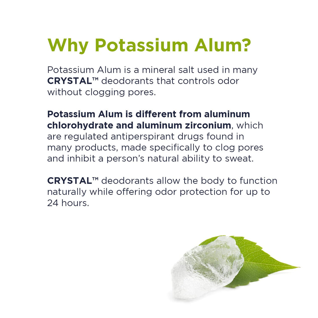 Crystal Deodorant - Mineral Roll on Vegan Deodorant for Women and Men, Chamomile & Green Tea - 2.25 fl. oz. (3 Pack) (Packaging May Vary)