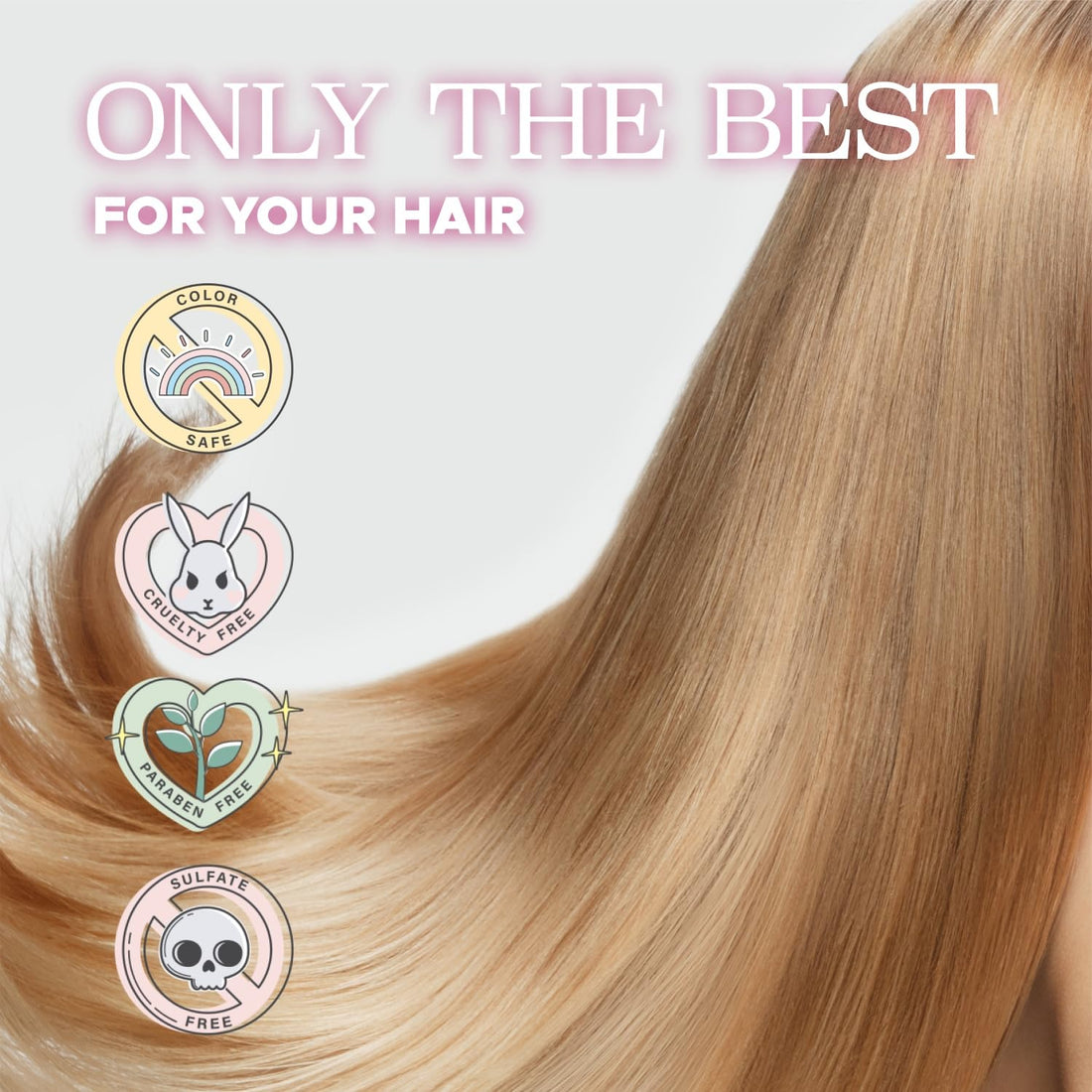 Luseta Glossy Pearl Shampoo for Smoothing and Nourishing Frizzy, Moisturizing Shampoo with Pearl Extract, Awakening shine for Dull hair 16.9 fl.oz.