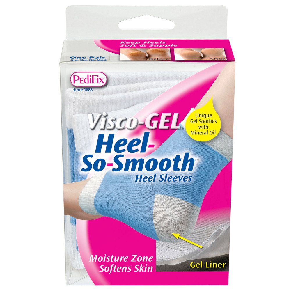 Pedifix Visco-Gel Heel-So-Smooth Heel Sleeves