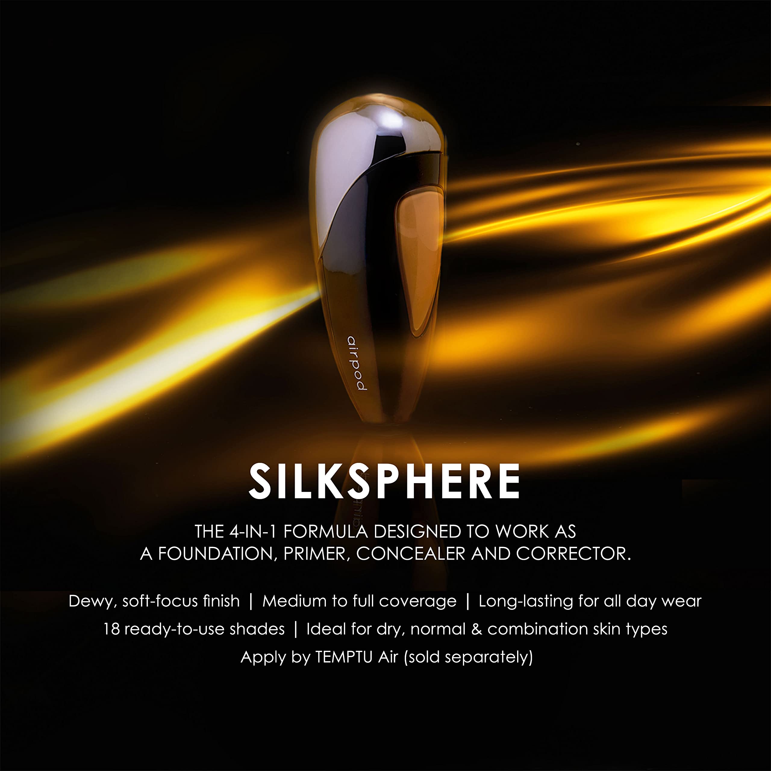 Temptu Silksphere Airpod Airbrush Foundation