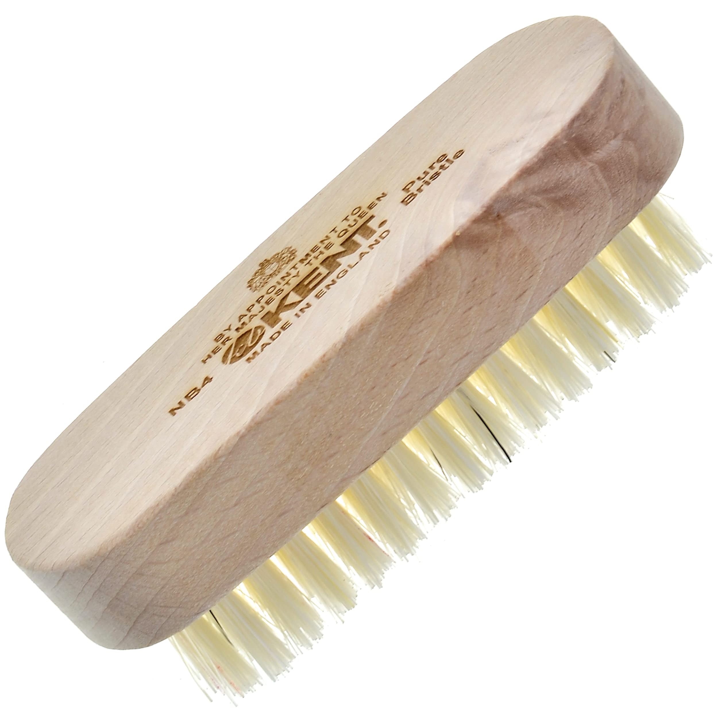 Kent Pure Beechwood and Pure Bristle Nail Brush, 99mm