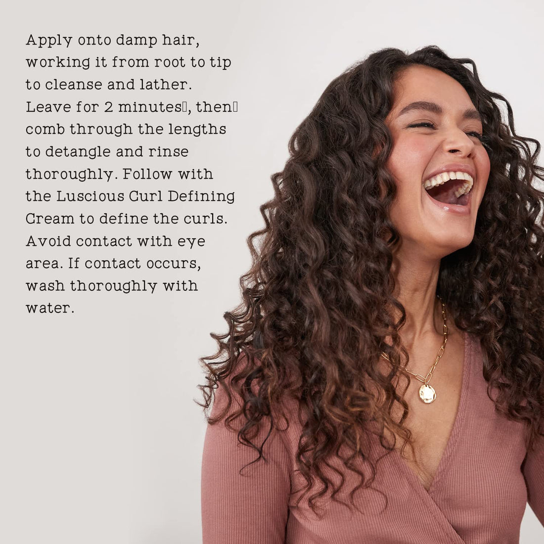 Christophe Robin Luscious Curl Cleansing Conditioner With Chia Seed Oil for Wavy to Softly Curled Hair 8.4 fl. oz