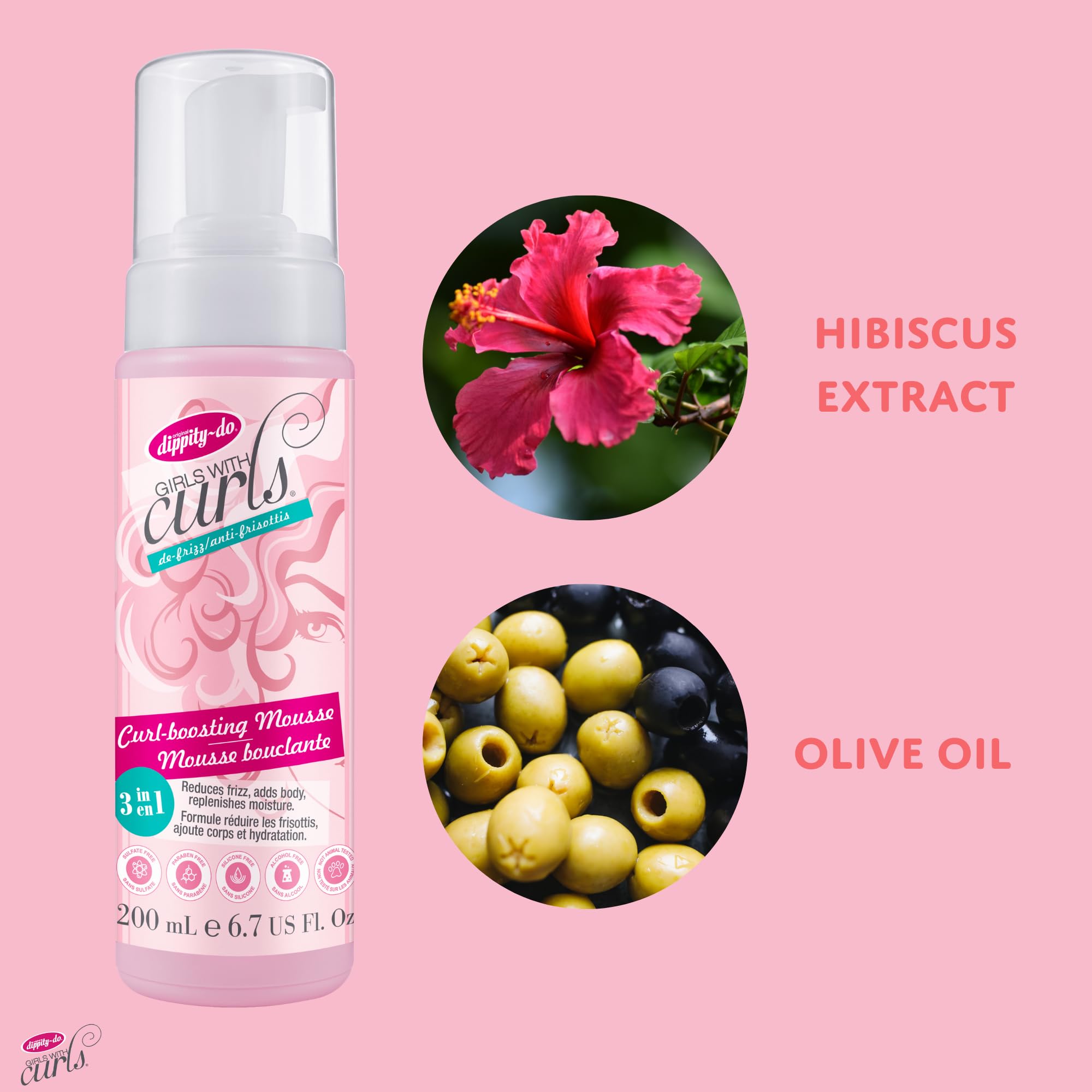 Dippity-Do Girls with Curls Enhancing Mousse