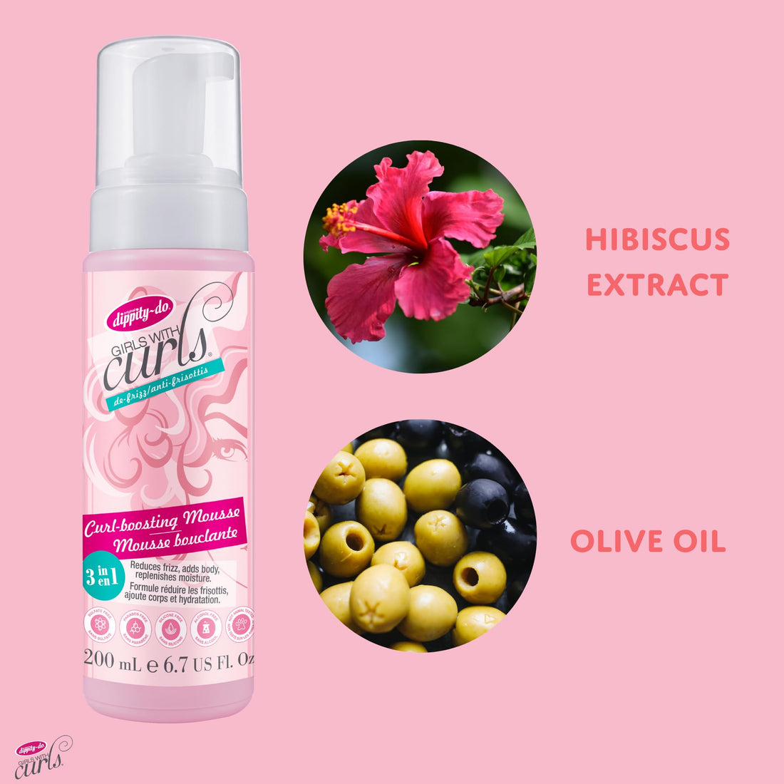 Dippity-Do Girls with Curls Enhancing Mousse