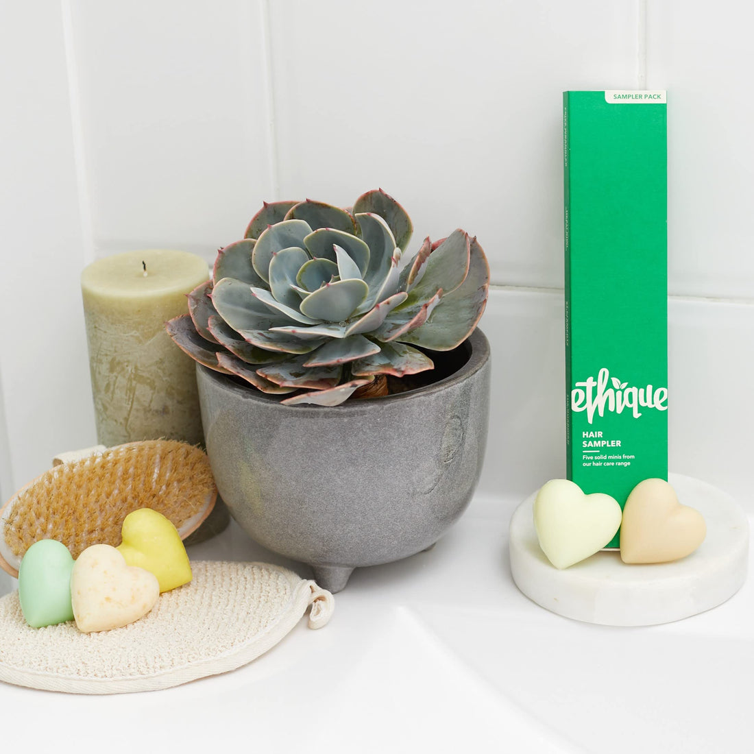 Ethique Eco-Friendly, Hair Sampler 5 Ea