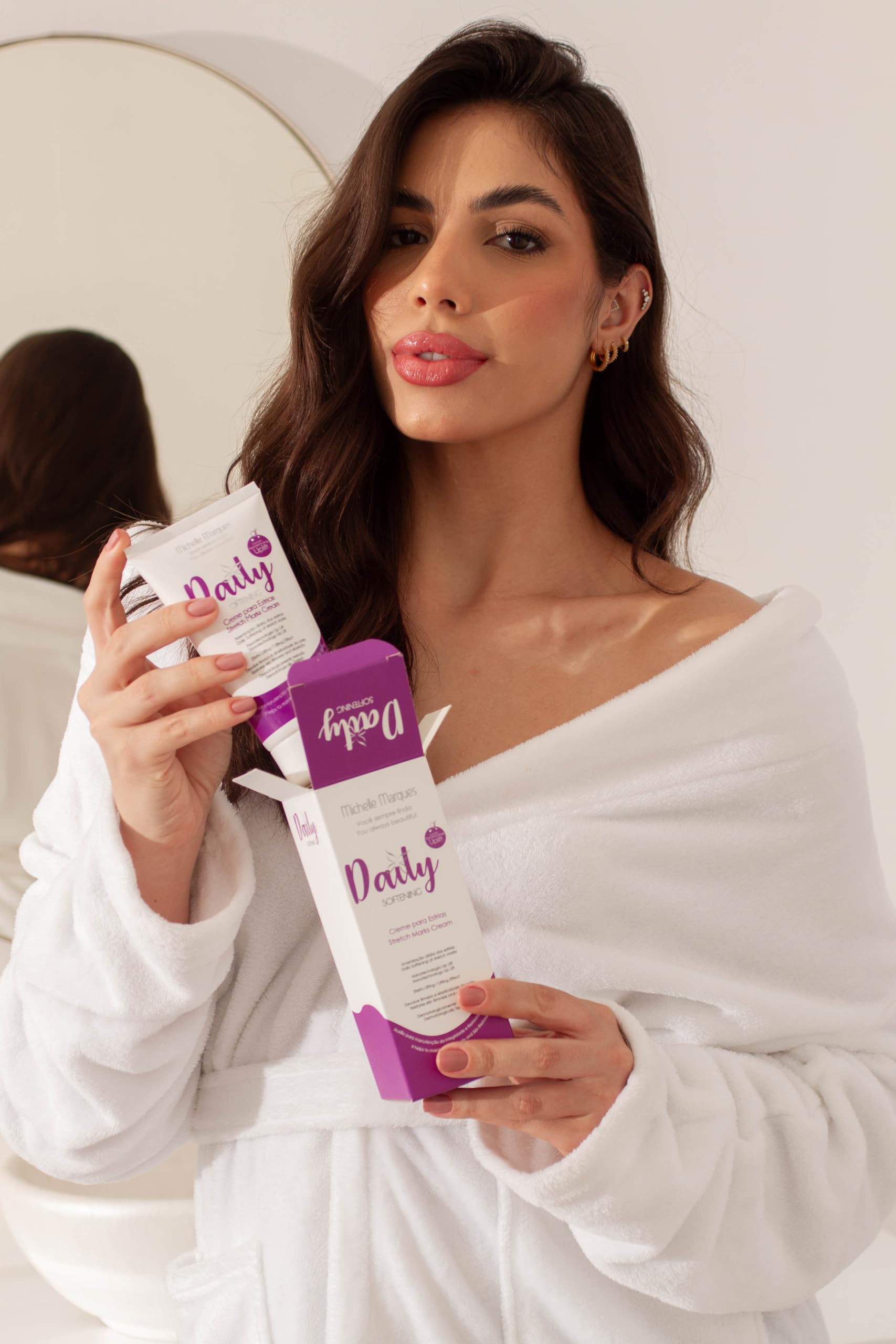 Michelle Marques Stretch Mark Cream, Soften and Reduce the Appearance, Provides Hydration, and Improves Skin Elasticity and Texture, 5.29oz