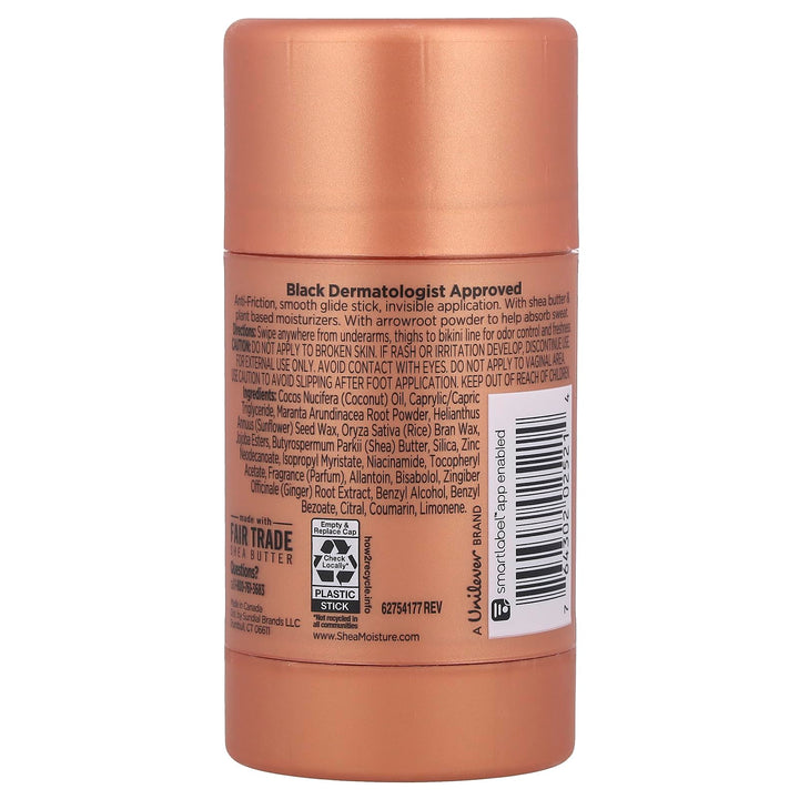 SHEA MOISTURE Coconut & Hibiscus Invisible Stick Deodorant, 2.6 OZ