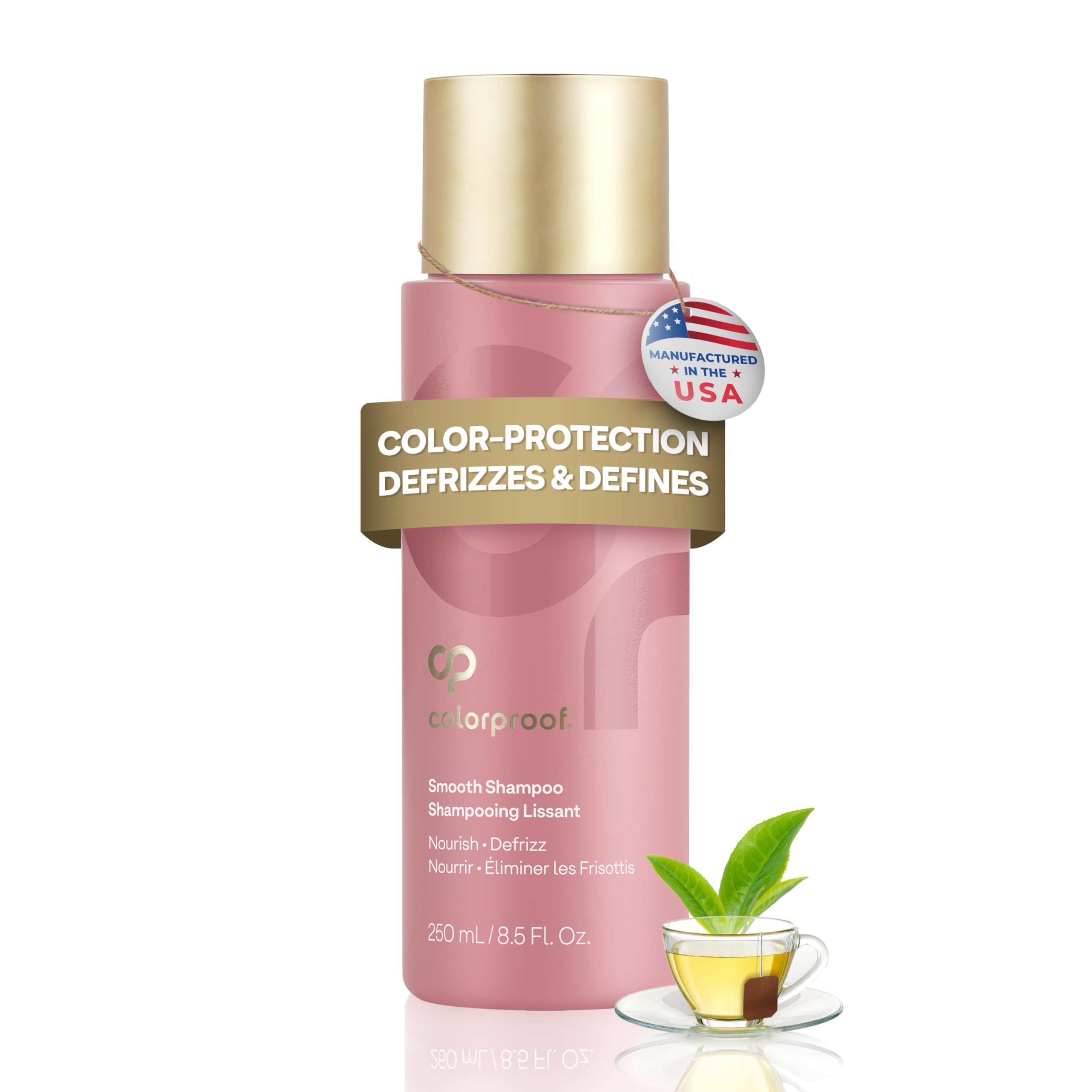 Colorproof Smooth Conditioner 8.5 Fl. Oz. w/White Tea Scent, Hair Smoother for Frizzy Hair, Conditioner for Women and Men w/Color Protection