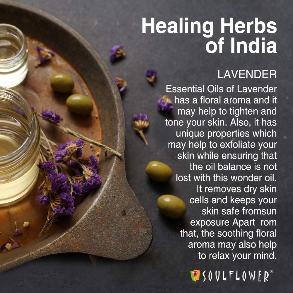 Soulflower Everyskin Lavender Handmade Soap