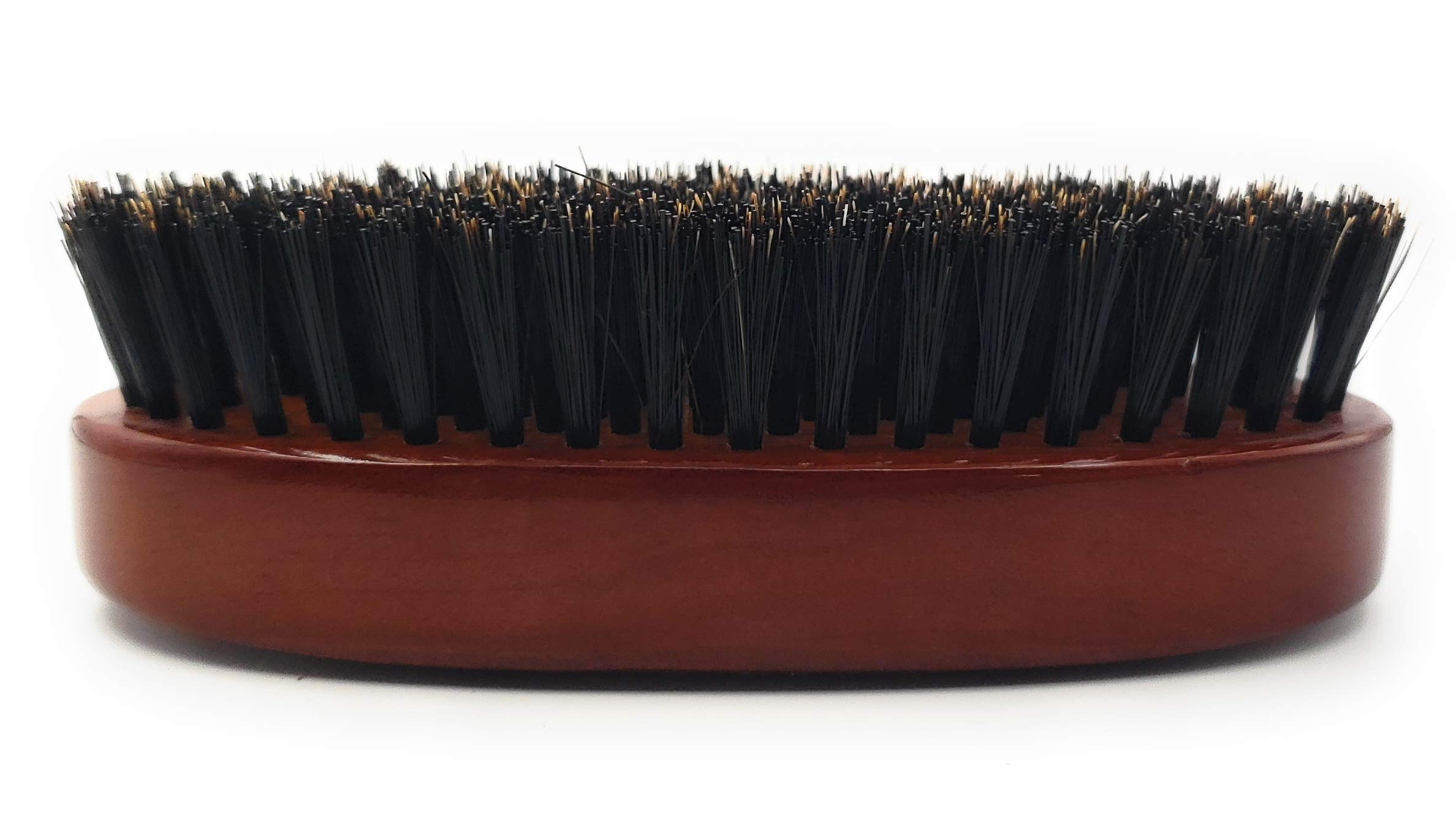 Verano Pro Boar Bristle 9-Row Reinforced Oval Palm Wave Brush #9451