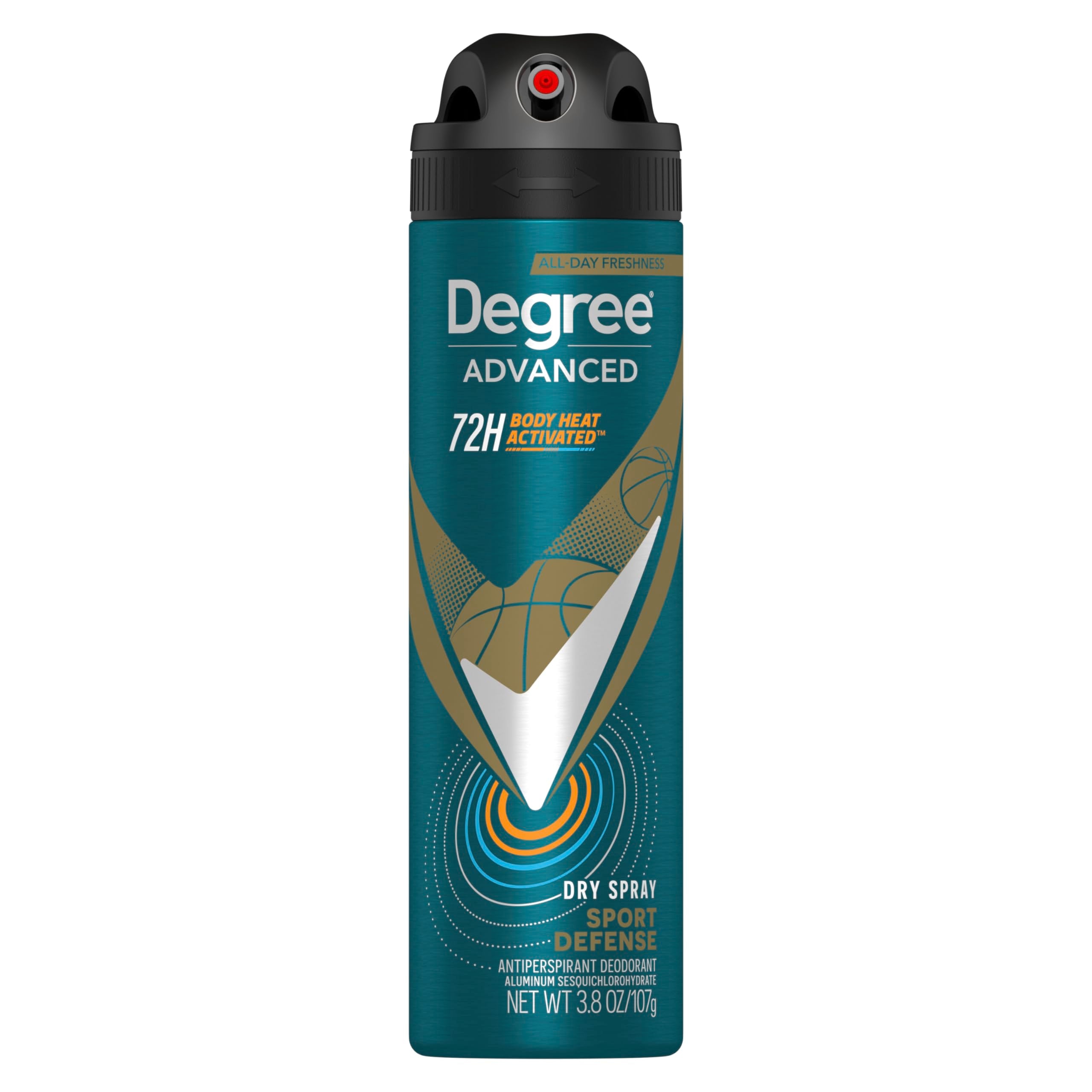 Degree Men Dry Antiperspirant Spray 3.8 Ounce Sport Defense