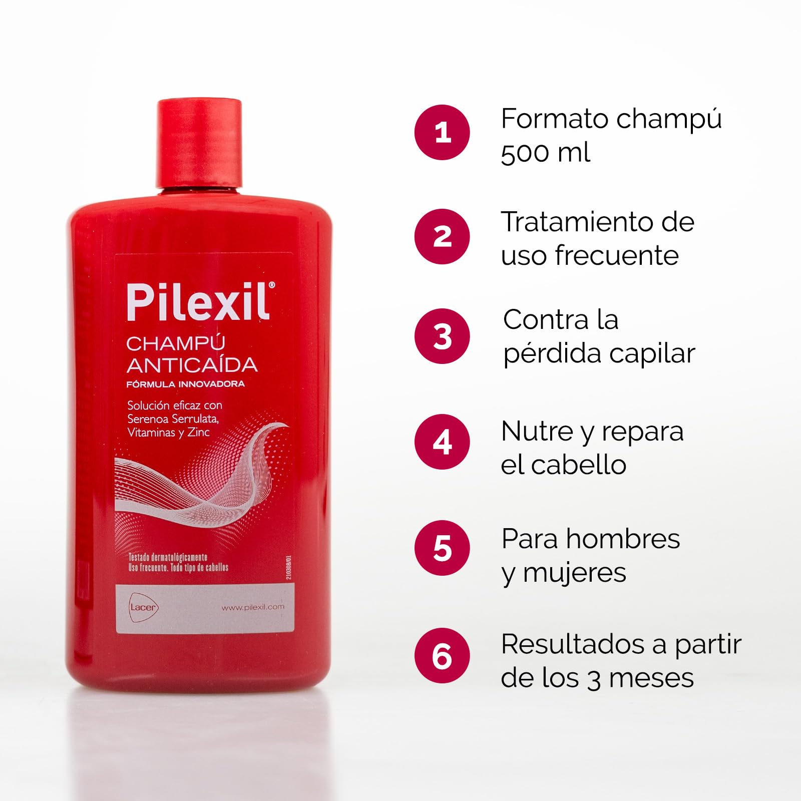 Pilexil Hair-loss Shampoo 500 Ml