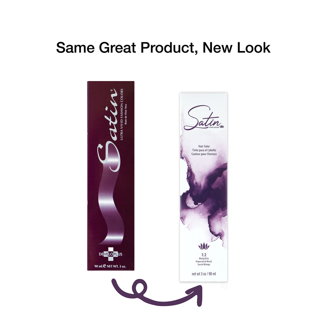 Developlus Satin Color #3N Dark Brown 3oz