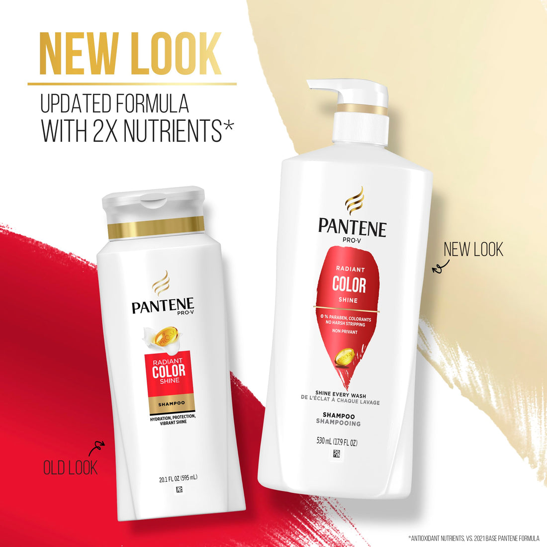 PANTENE PRO-V Radiant Color Shine Shampoo, 17.9oz/530mL