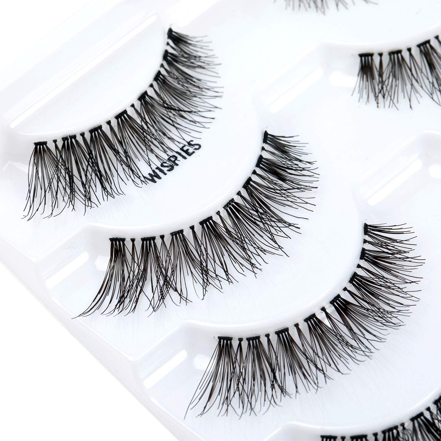 False Eyelashes | 120 Demi Wispy Lashes | The Most Natural | 10 Pairs Multipack by Newcally