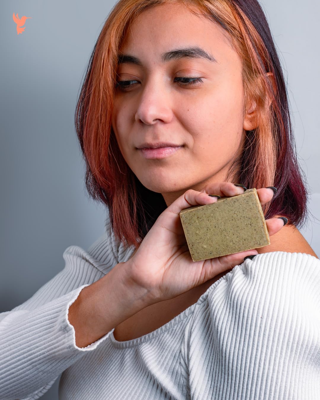 Extraherbos Neem Soap with Tea Tree Oil | 100% Natural Anti-Acne Formula for Deep Exfoliation, Oil Control, and Healing | Perfect for Combination and Oily Skin, 100g