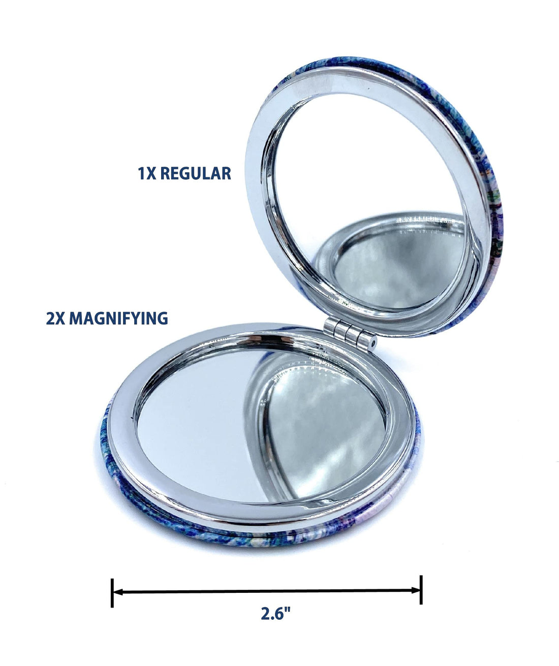 Compact Mirror Purse Makeup Mirror Small Travel Mirror Pocket Mirror Lipstick Mirror Starry Night Van Gogh Cute Mini Mirror Art Artistic Gifts for Women