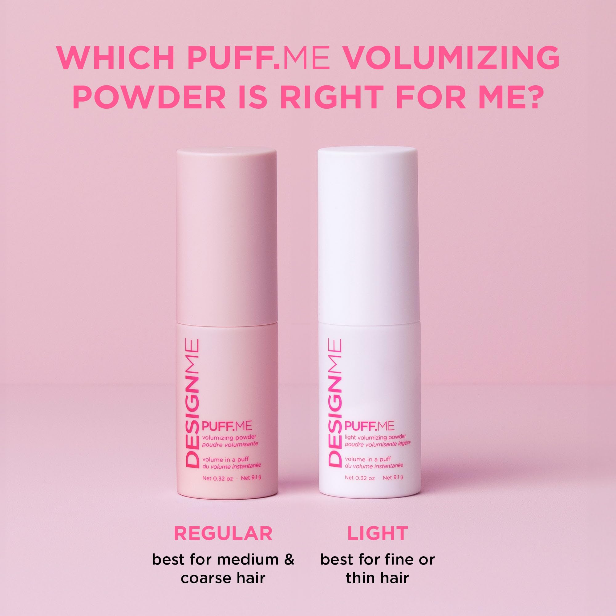 Design.ME Puff ME Volumizing Cloud Mist, 0.32 Ounce