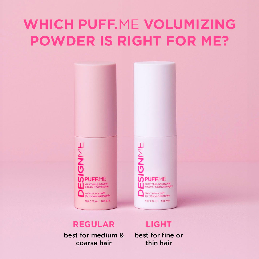 Design.ME Puff ME Volumizing Cloud Mist, 0.32 Ounce