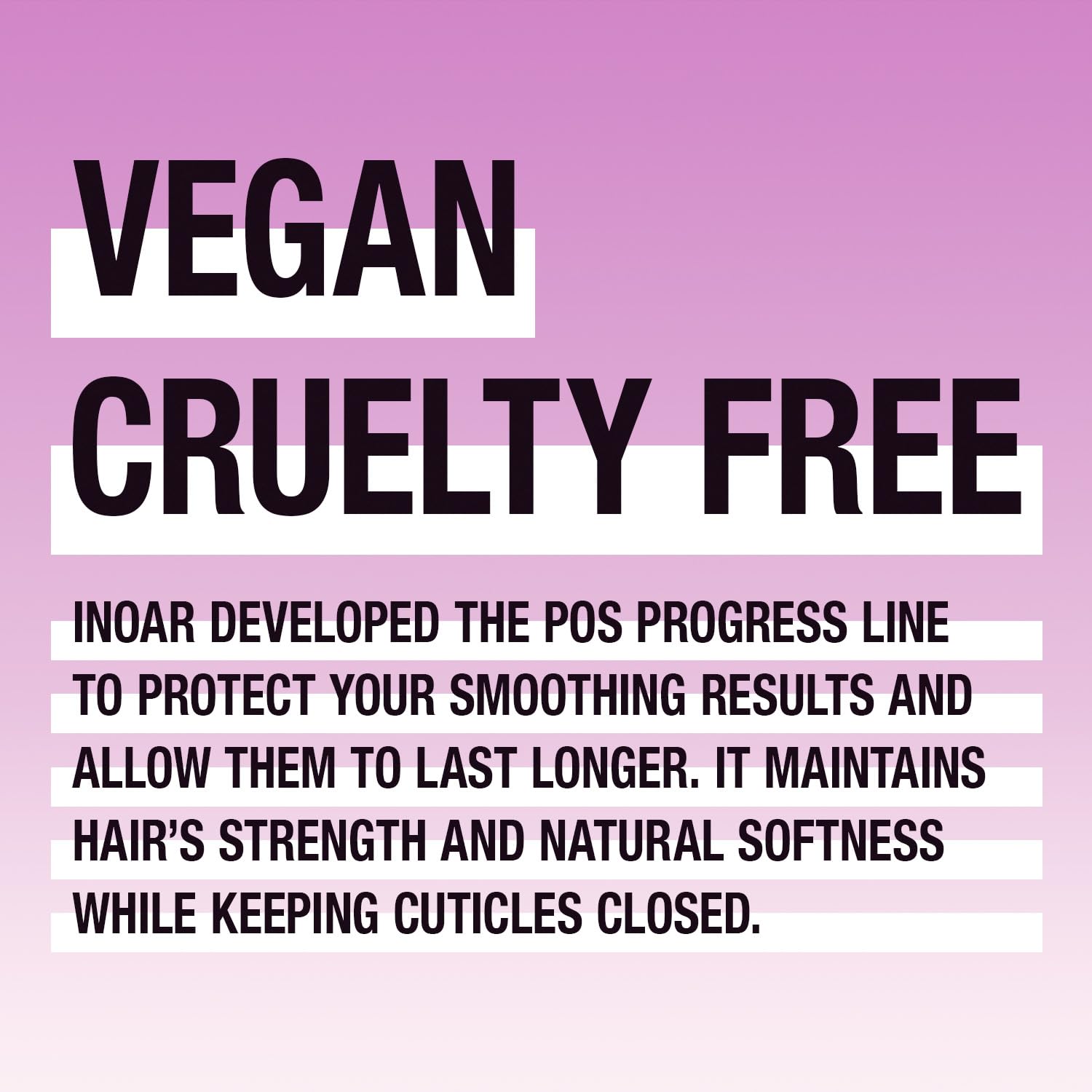 Inoar Professional - POS Progress Shampoo & Conditioner - 250ml / 8.45oz