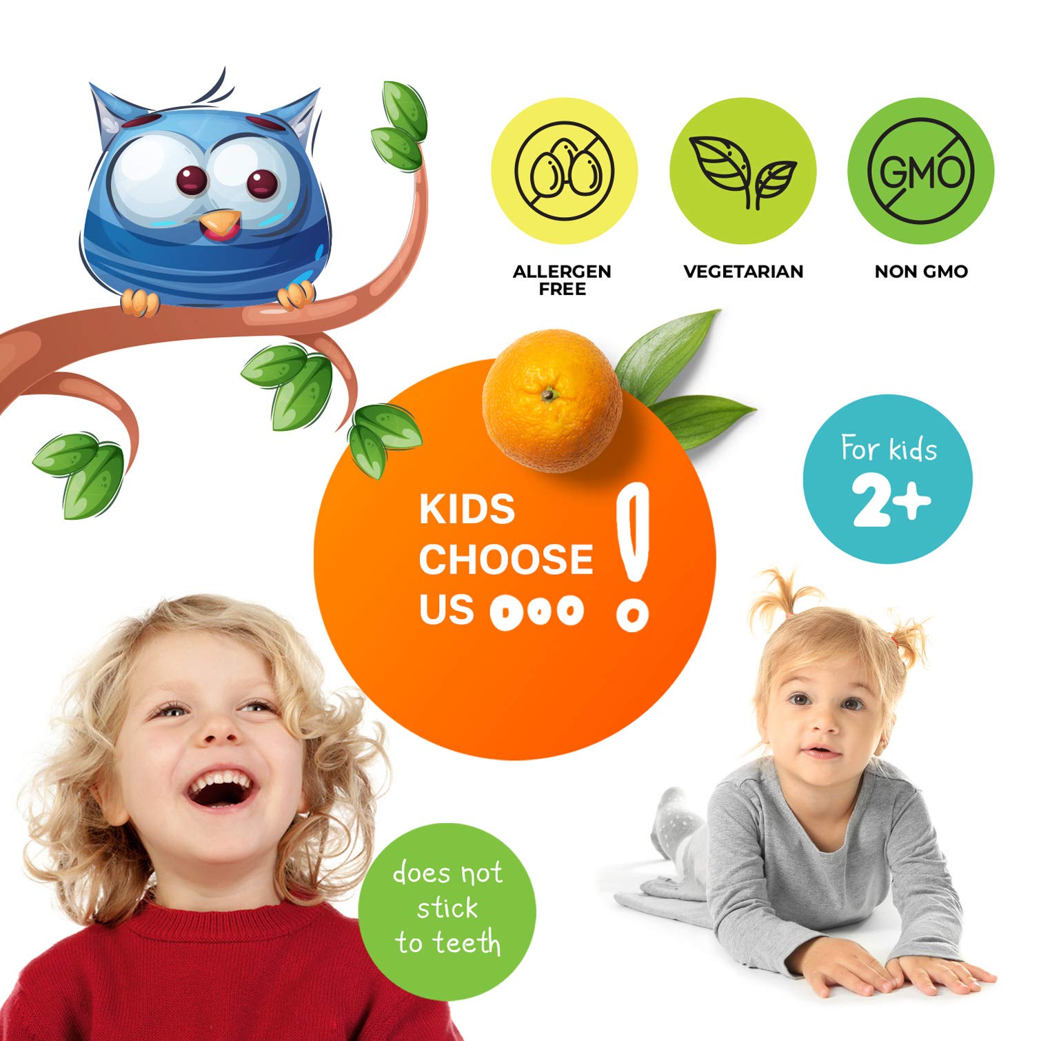 DR. MORITZ Kids Multivitamin Gummies - with Kids Vitamins A C D E B6 B12 Zinc & More- Complete Daily Support- Vegetarian & Non-GMO Multivitamins for Children (180 Count)