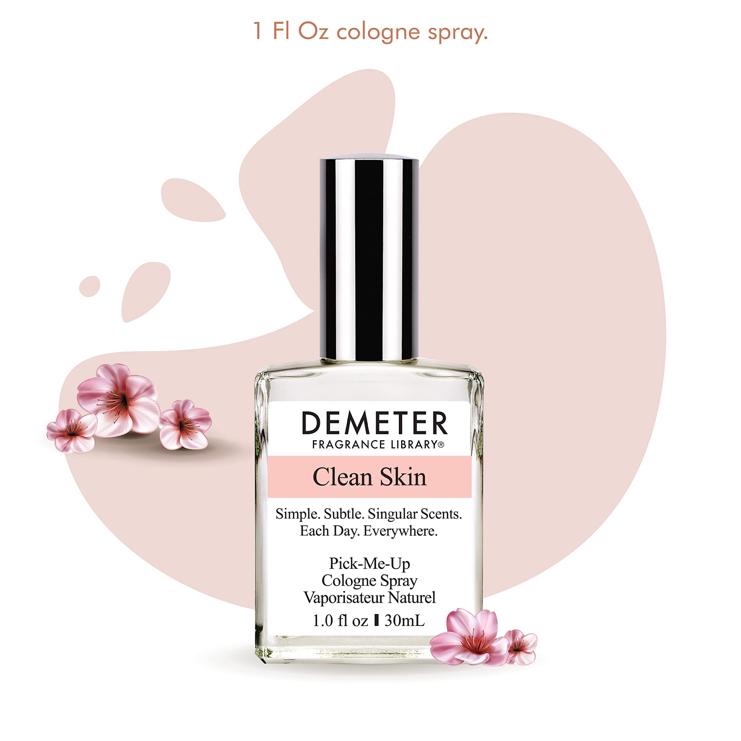 Demeter 1oz Cologne Spray - Clean Skin