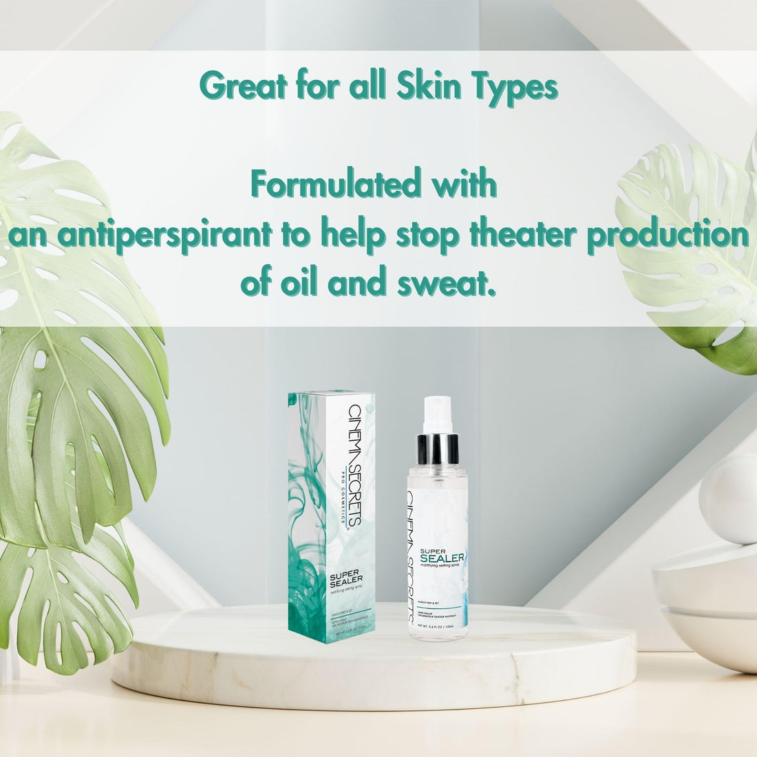 Super Sealer Matifying Setting Spray by Cinema Secrets