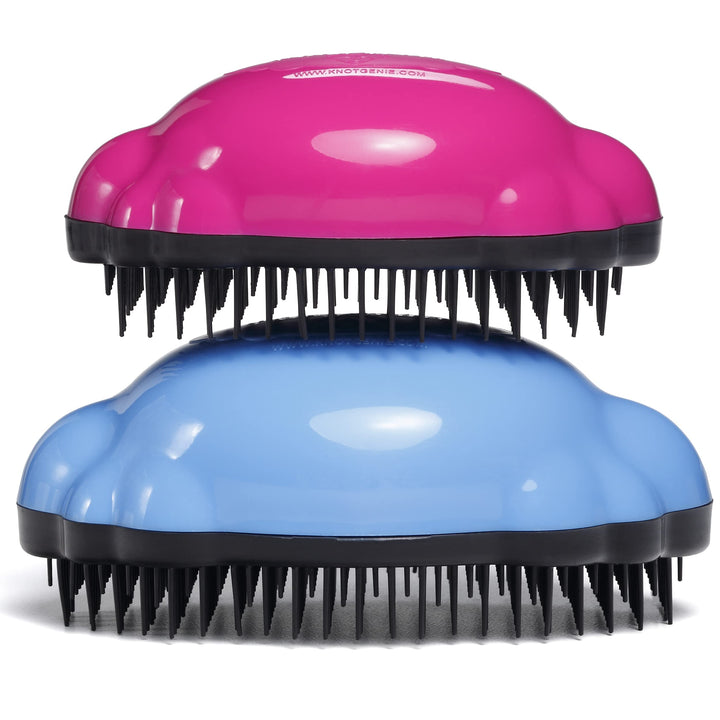Knot Genie Detangling Brush, Lilac Loveliness