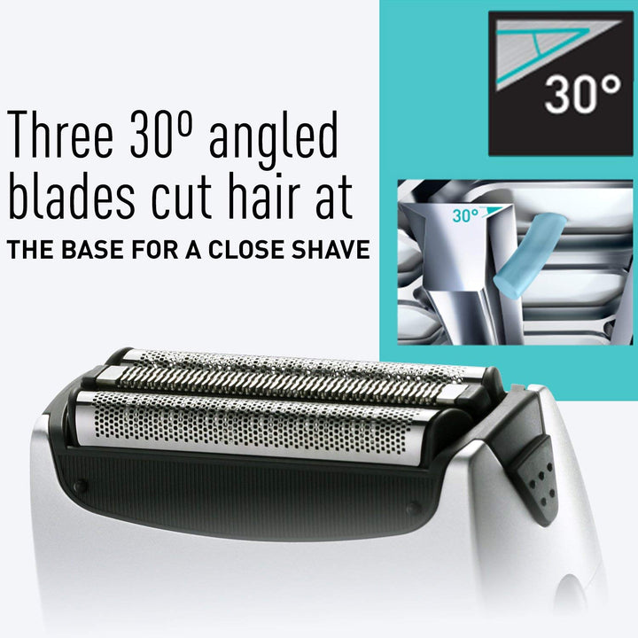 Triple Head Wet Dry Shaver