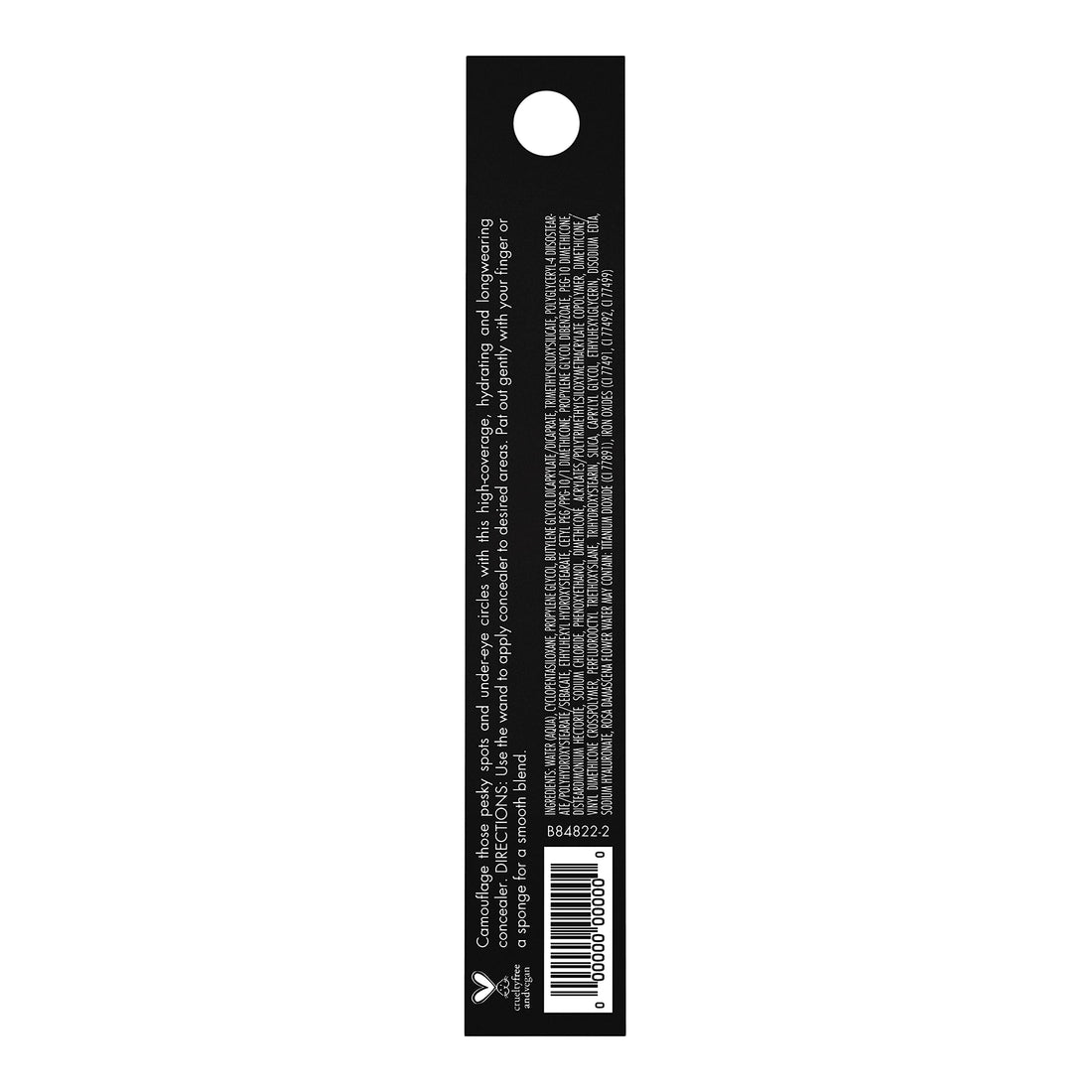 e.l.f, Hydrating Camo Concealer, Lightweight, Full Coverage, Long Lasting, Conceals, Corrects, Covers, Hydrates, Highlights, Light Beige, Satin Finish, 25 Shades, All-Day Wear, 0.20 Fl Oz