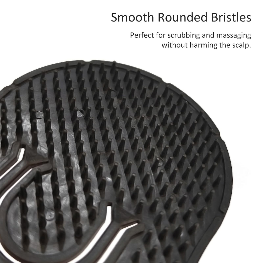 4-Pack Pocket Palm Combs – Versatile Shampoo and Massage Hair Brush Combs, Scalp Massager, Wave Brush for All Hair Types, Portable, Durable (Black)