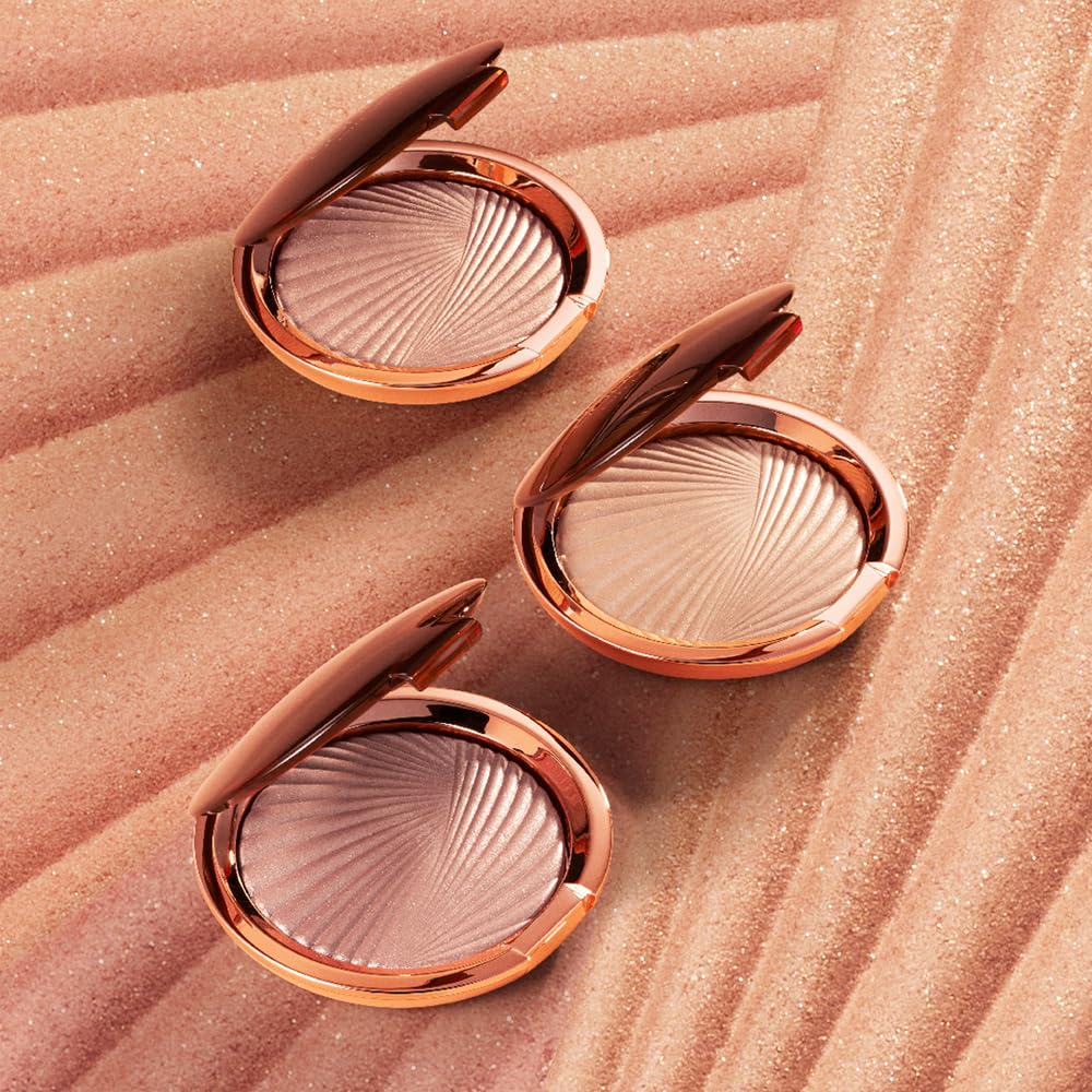 Estée Lauder Bronze Goddess Highlighting Powder Gelée Highlighter | Buildable & Radiant Glow, 0.31 Ounce, Heatwave