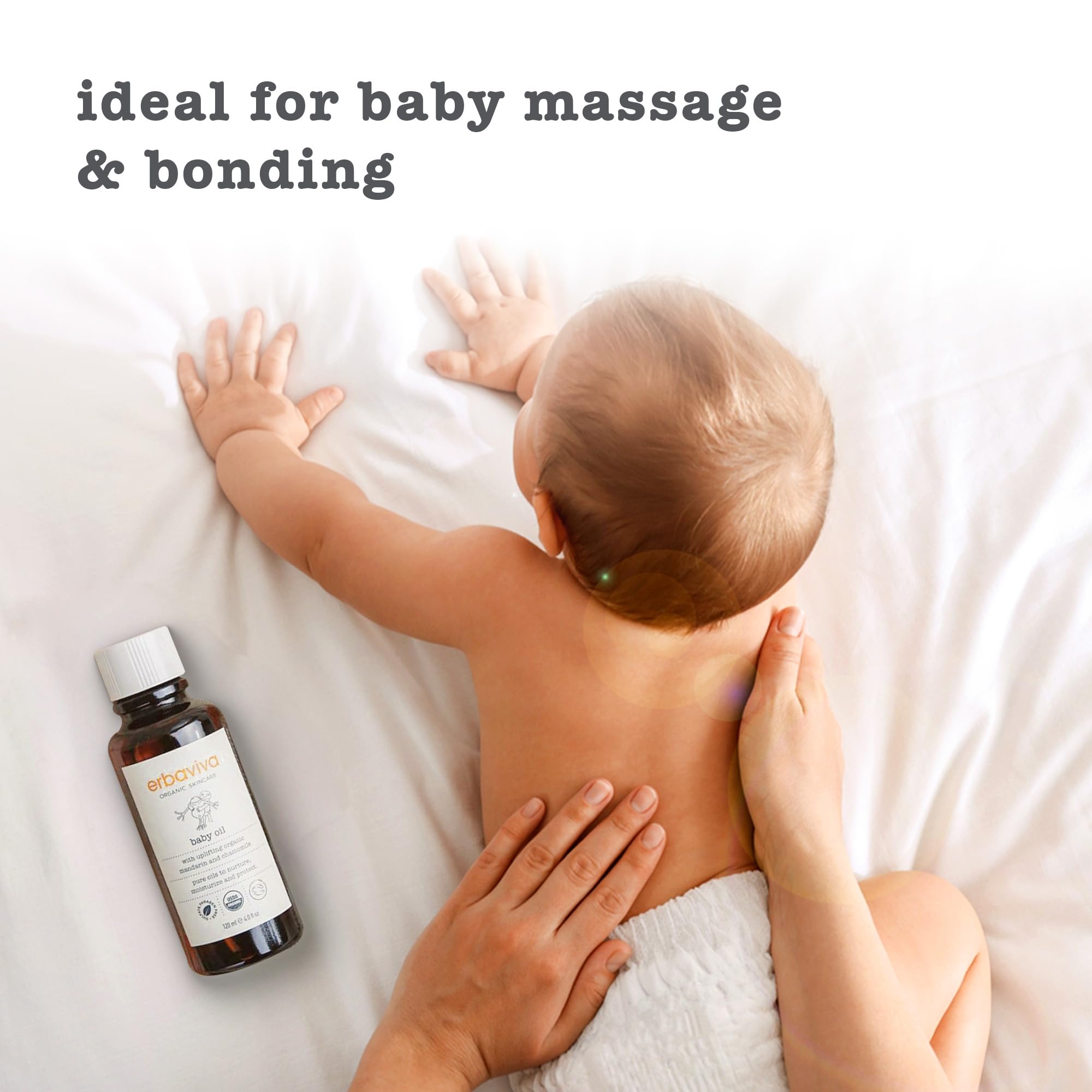 erbaviva Baby Oil, 4 Fl Oz