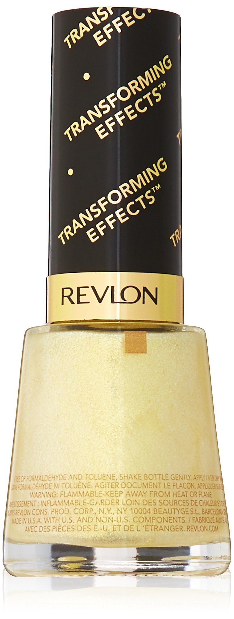 Revlon Transforming Effects Top Coat, Gold Glaze