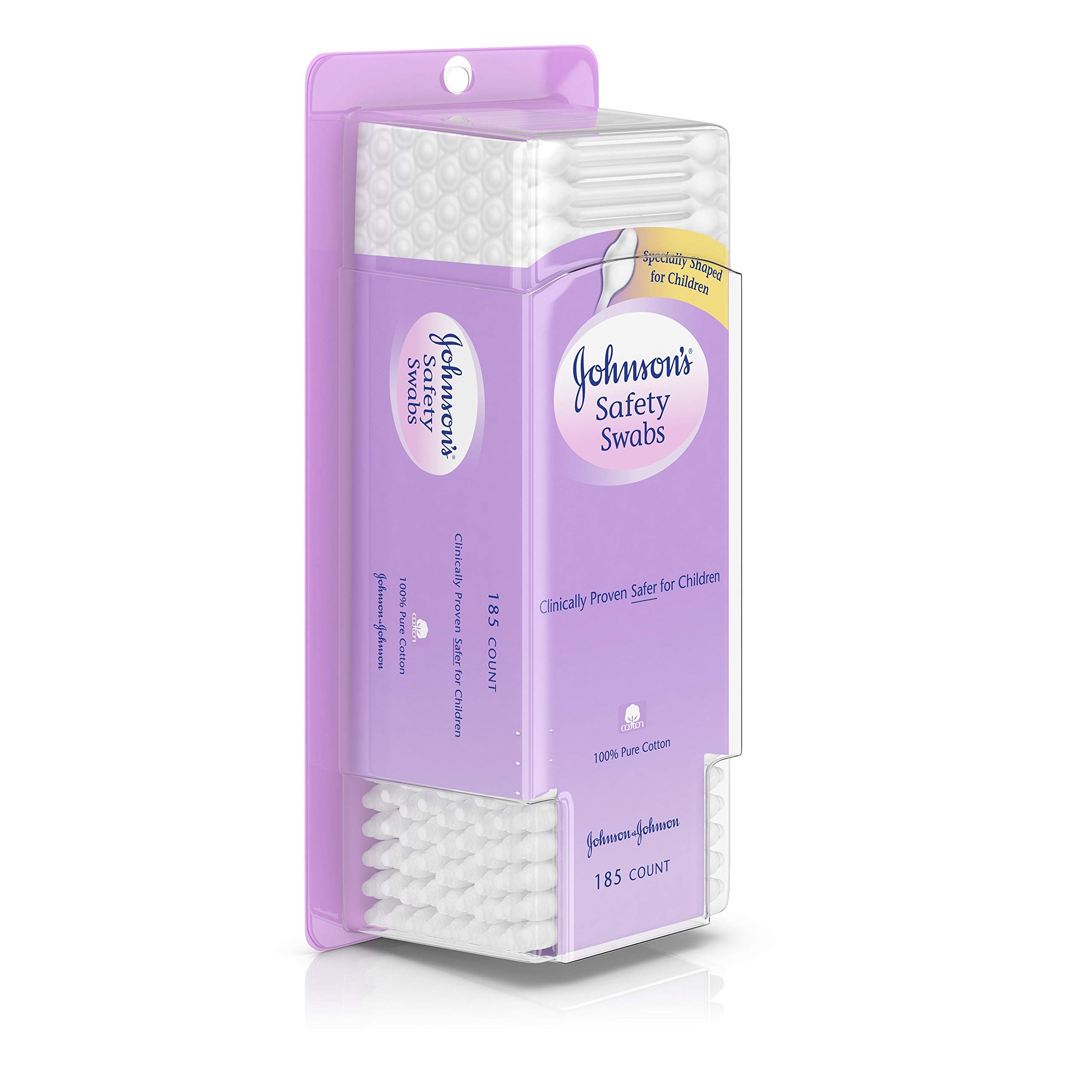 Johnsons Safety Swabs 185 Ct