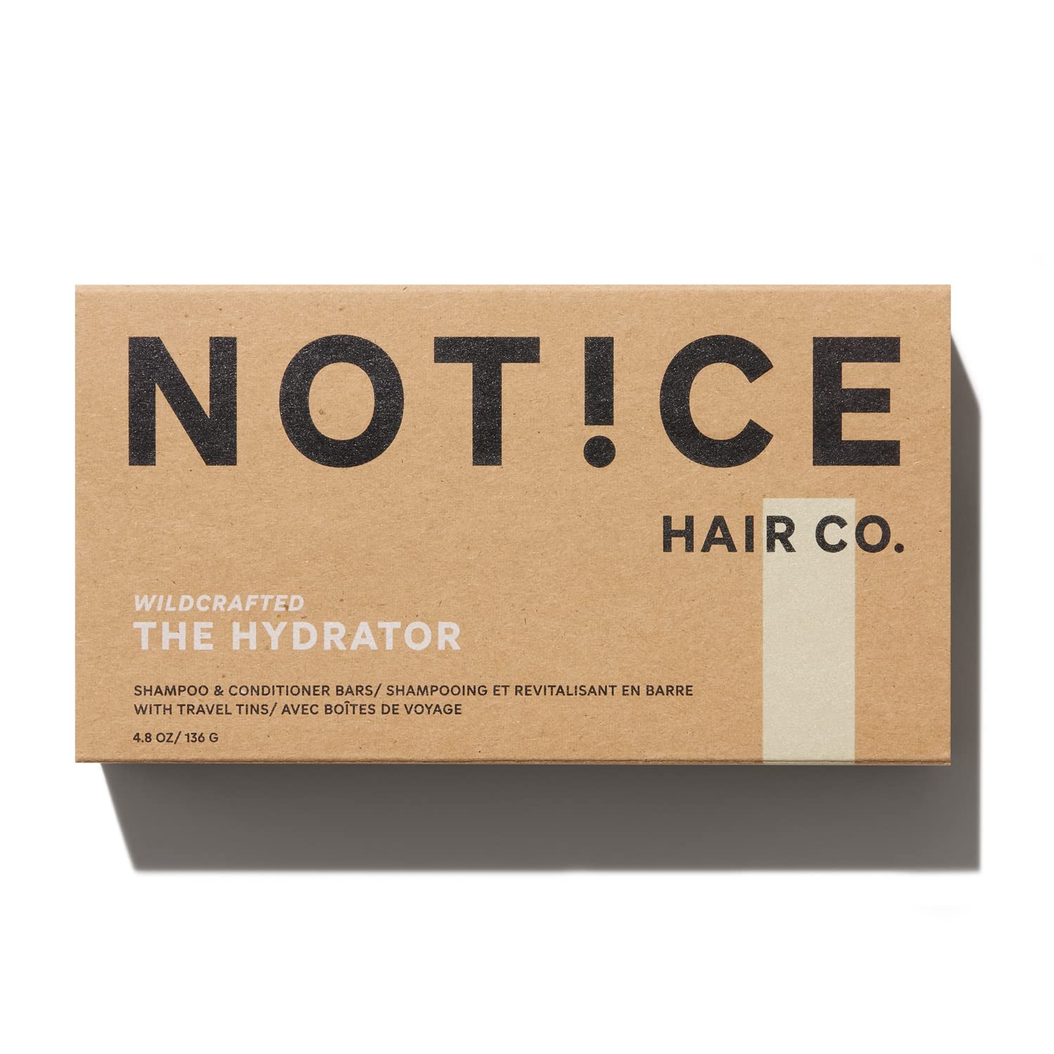 NOT!CE Hair Co. The Hydrator Shampoo & Conditioner Bars - Travel Set - moisturizing | dry & curly hair