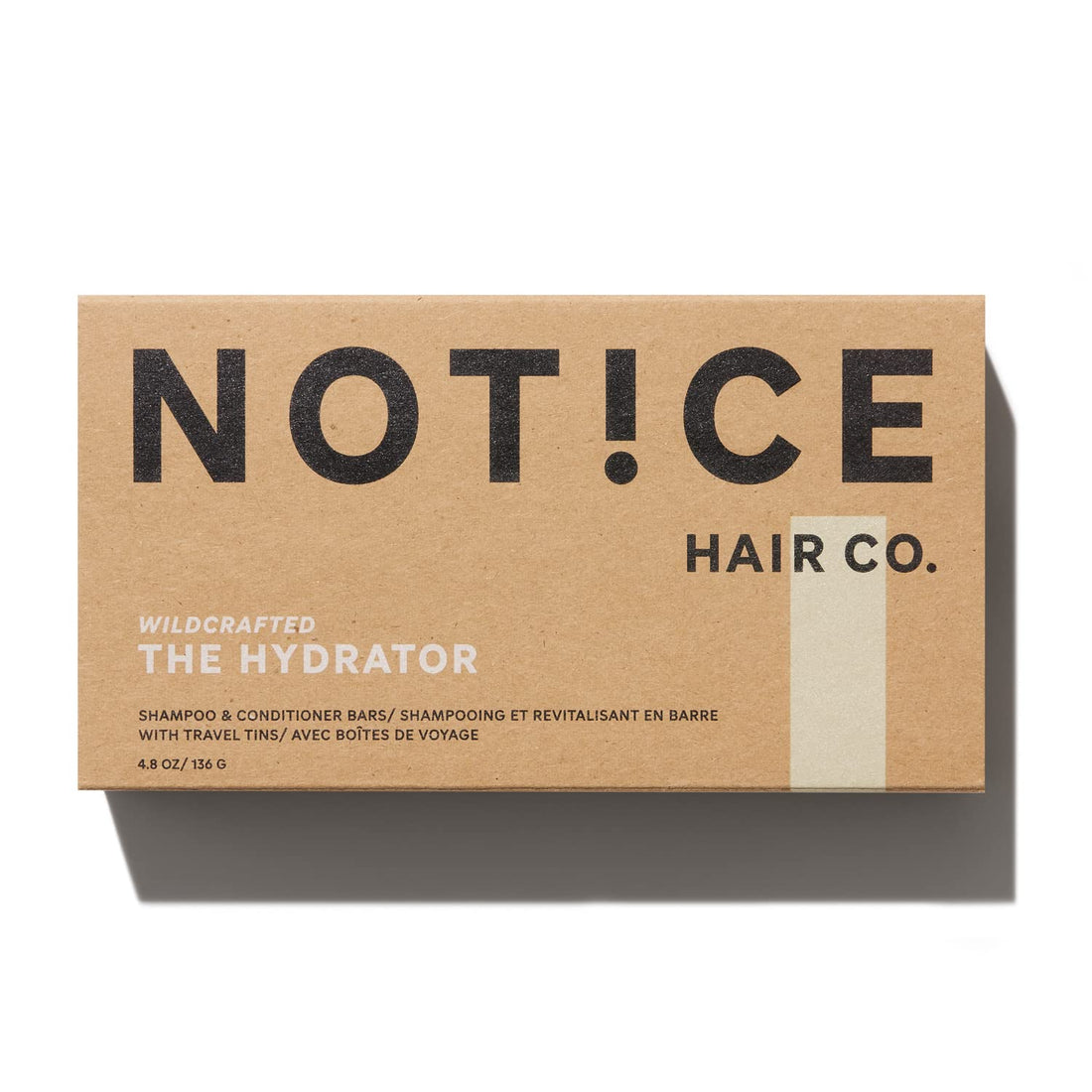 NOT!CE Hair Co. The Hydrator Shampoo & Conditioner Bars - Travel Set - moisturizing | dry & curly hair