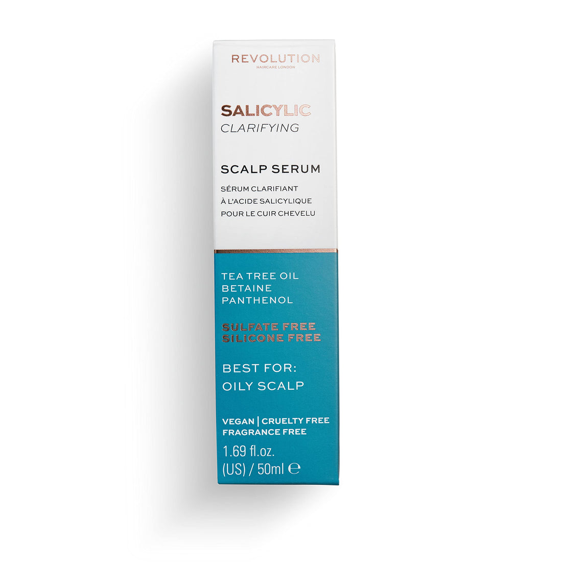 Revolution Haircare London, Salicylic Acid Clarifying Serum, Hair Serum, For Oily Scalp, 50ml